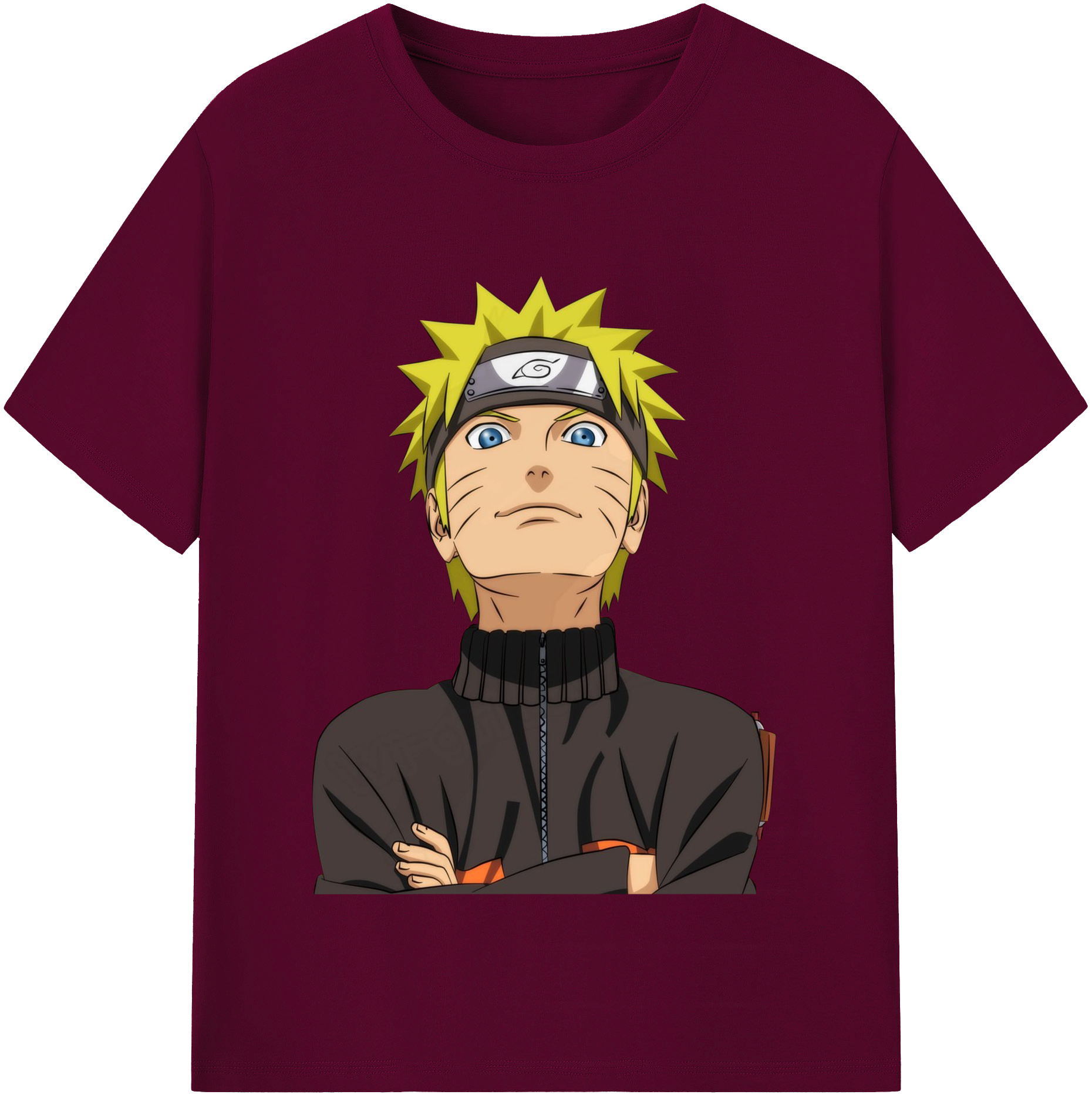 （画像用） NARUTO -ナルト- うずまき ナルト Uzumaki Naruto レディースカジュアルプリントTシャツ（綿100％）